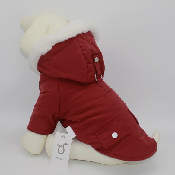 Petzzi Other - Petzzi Pet Dog Puppy Clothes Winter Insulated Coat Jacket Alexander Dark Red